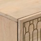 vidaXL Βοηθητικά Ντουλάπια 2 Τεμ. 60x33x75 εκ. από Μασίφ Ξύλο Μάνγκο