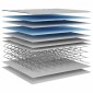 vidaXL Στρώμα με Bonnell Springs Μεσαία Σκληρότητα 140 x 190 εκ.