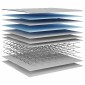 vidaXL Στρώμα με Bonnell Springs Μεσαία Σκληρότητα 140 x 200 εκ.