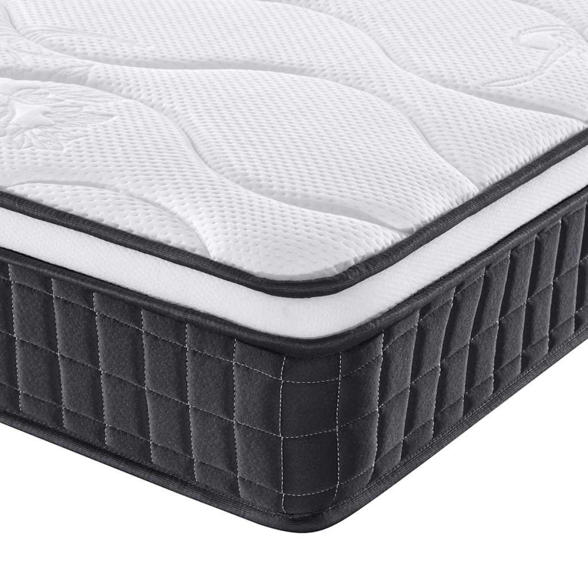 vidaXL Στρώμα με Bonnell Springs Μεσαία Σκληρότητα 160 x 200 εκ.