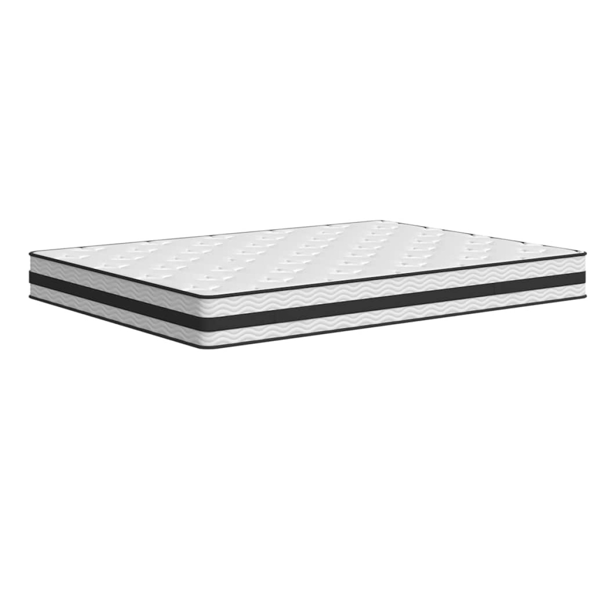 vidaXL Στρώμα με Bonnell Springs Μεσαία Σκληρότητα 160 x 200 εκ.