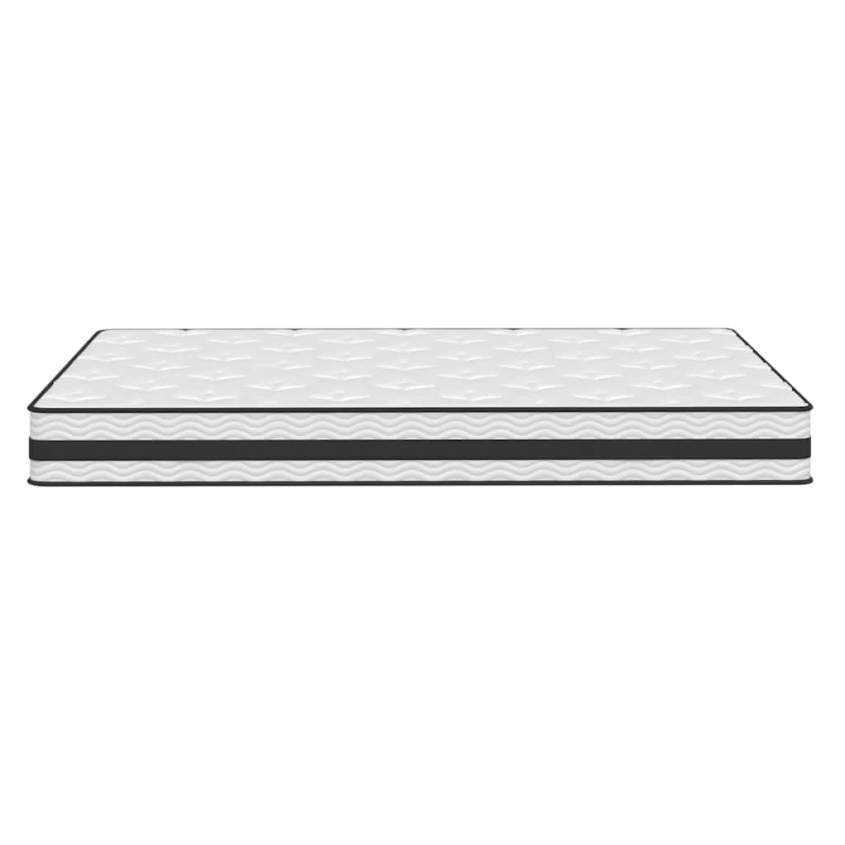 vidaXL Στρώμα με Bonnell Springs Μεσαία Σκληρότητα 160 x 200 εκ.
