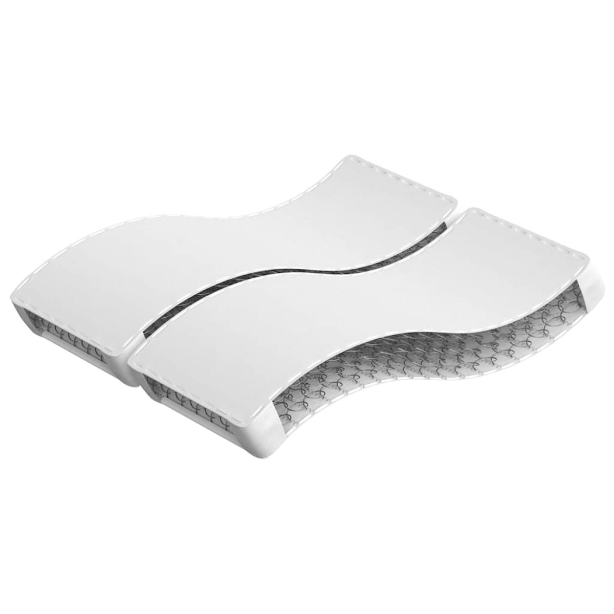 vidaXL Στρώμα με Bonnell Springs Μεσαία Σκληρότητα 140 x 190 εκ.