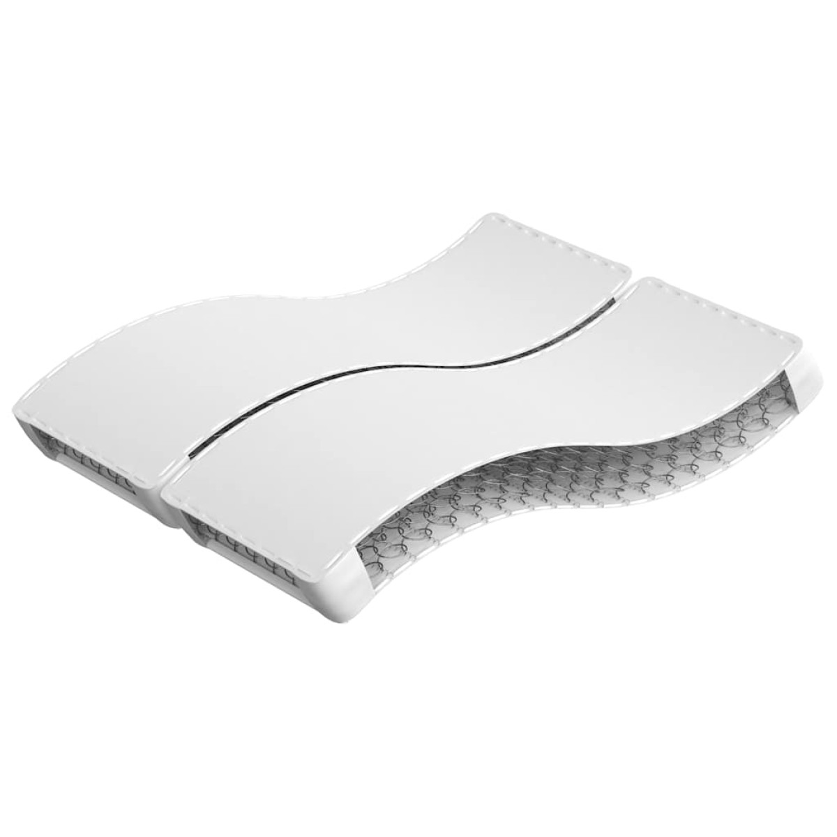 vidaXL Στρώμα με Bonnell Springs Μεσαία Σκληρότητα 140 x 200 εκ.