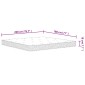 vidaXL Στρώμα με Bonnell Springs Μεσαία Σκληρότητα 180 x 200 εκ.