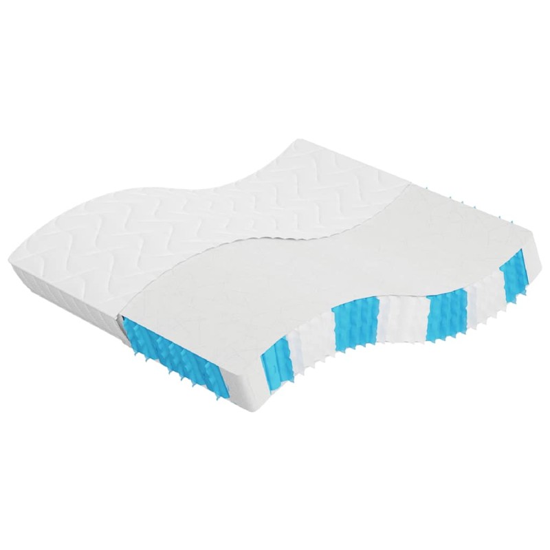 vidaXL Στρώμα με Pocket Springs Μεσαία Σκληρότητα 180 x 200 εκ.