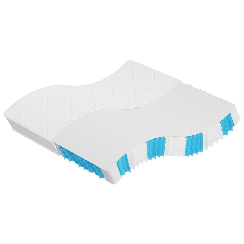 vidaXL Στρώμα με Pocket Springs Μεσαία Σκληρότητα 200 x 200 εκ.