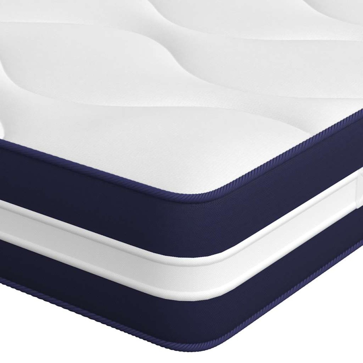 vidaXL Στρώμα με Pocket Springs Μεσαία Σκληρότητα 180 x 200 εκ.