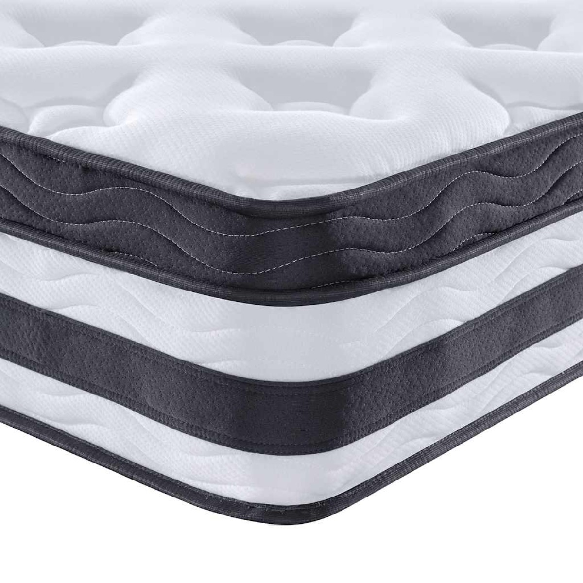 vidaXL Στρώμα με Pocket Springs Μεσαία Σκληρότητα 180 x 200 εκ.
