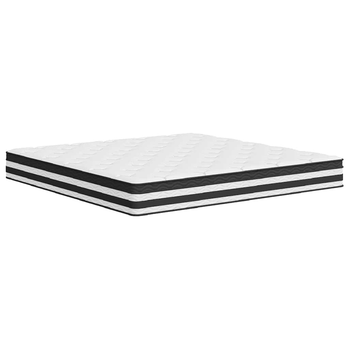 vidaXL Στρώμα με Pocket Springs Μεσαία Σκληρότητα 200 x 200 εκ.