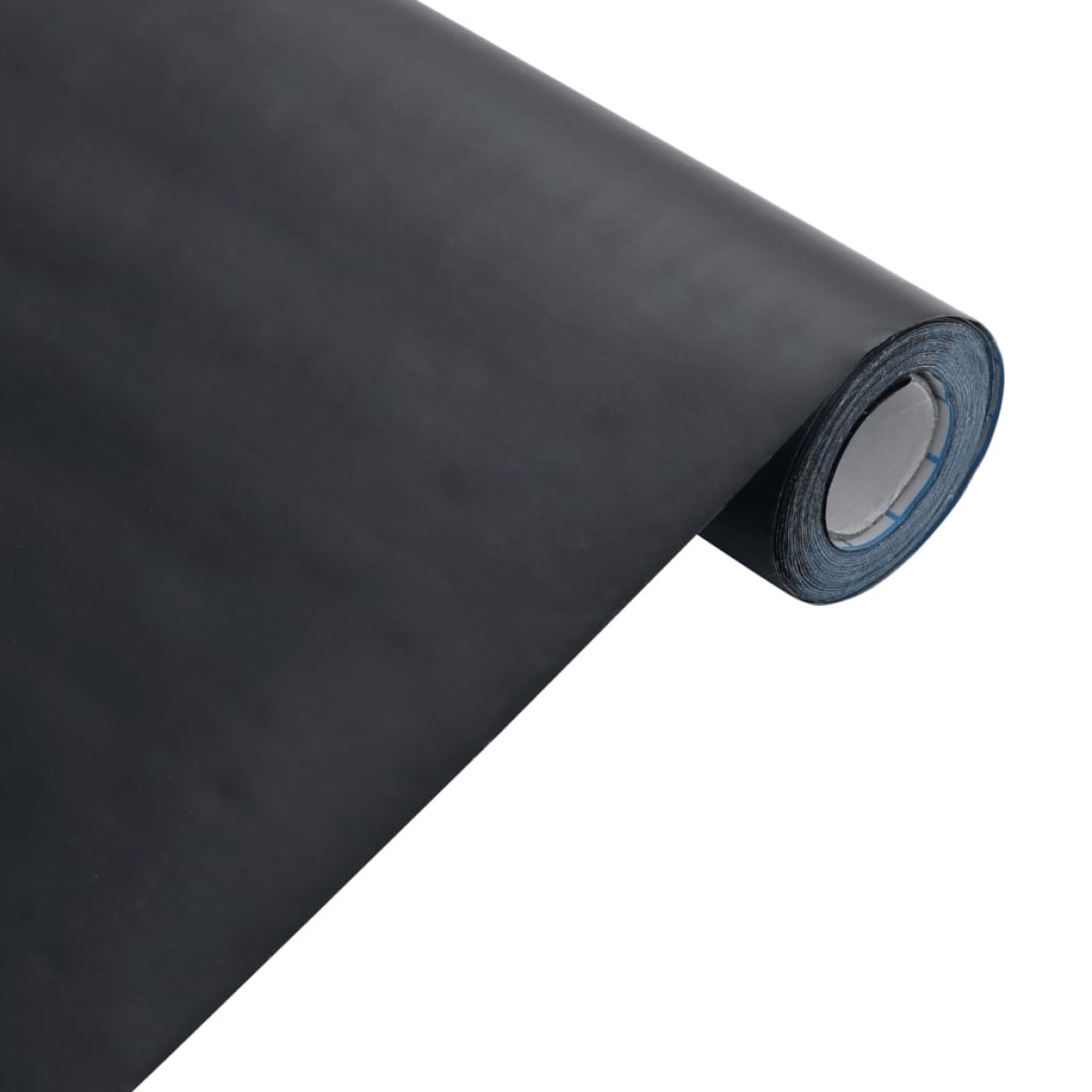vidaXL Αυτοκόλλητα Επίπλων Ματ Μαύρο 90 x 500 εκ. από PVC