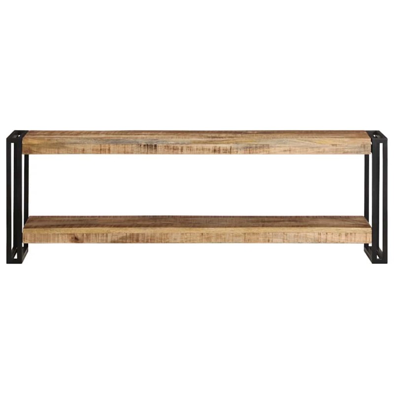 vidaXL Έπιπλο Τηλεόρασης 120 x 30 x 40 εκ. από Ακατέργαστο Ξύλο Μάνγκο