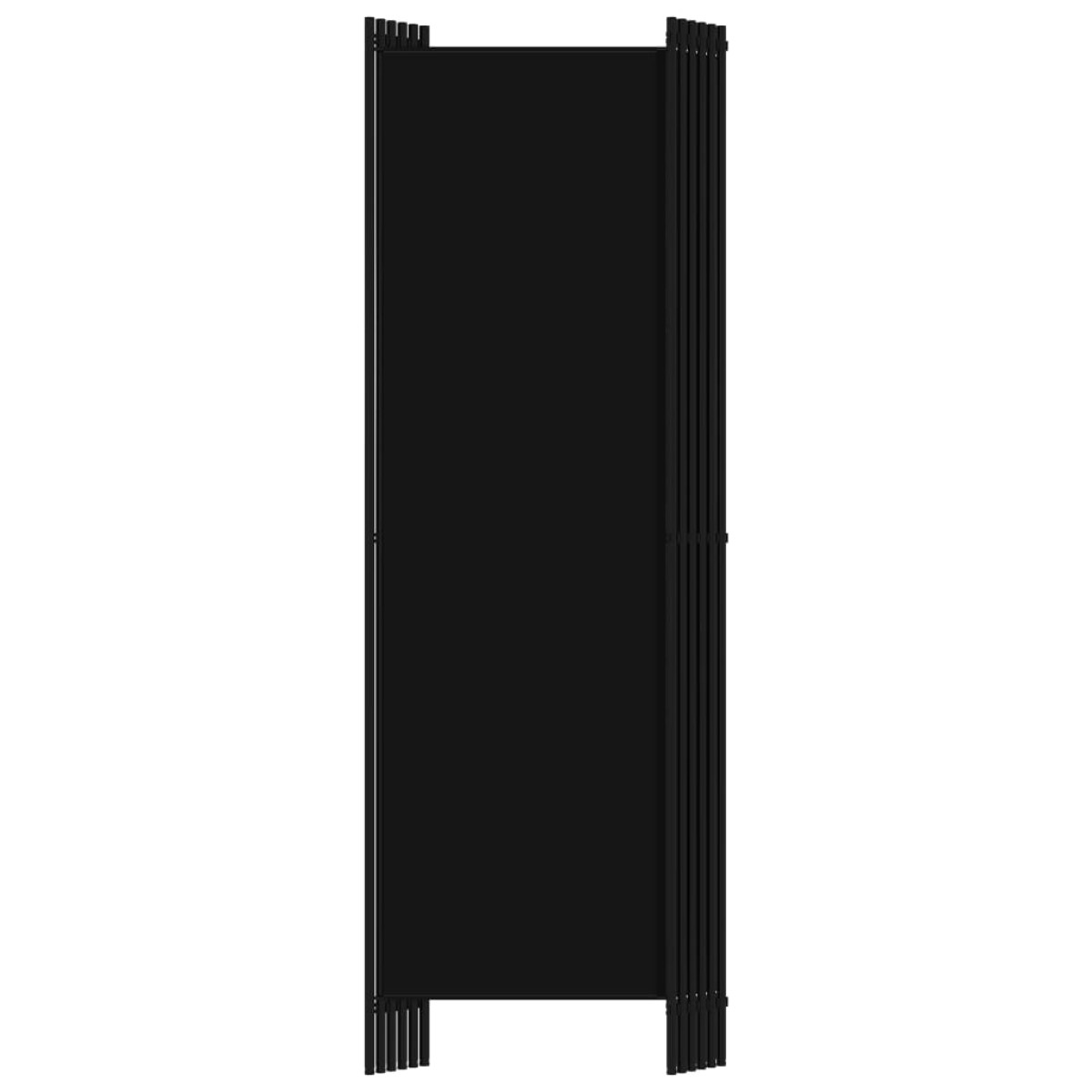 vidaXL Διαχωριστικό Δωματίου με 6 Πάνελ Μαύρο 300 x 180 εκ.