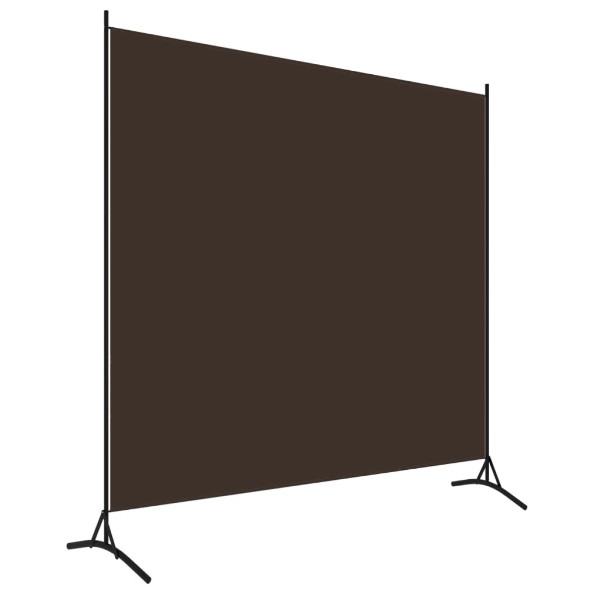 vidaXL Διαχωριστικό Δωματίου με 1 Πάνελ Καφέ 175 x 180 εκ.