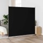vidaXL Διαχωριστικό Δωματίου με 1 Πάνελ Μαύρο 175 x 180 εκ.