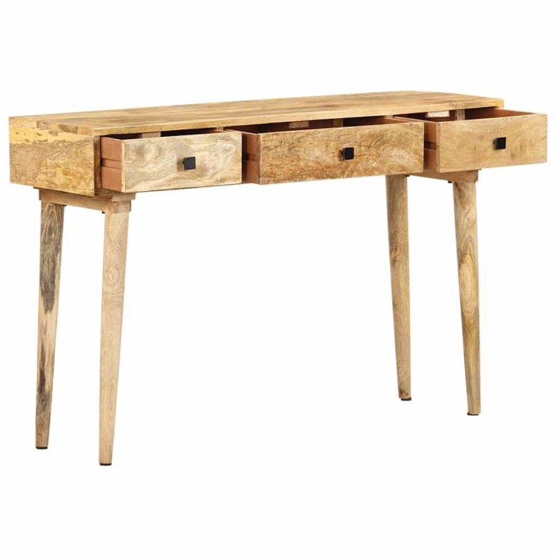vidaXL Τραπέζι Κονσόλα 115 x 35 x 76  εκ. από Μασίφ Ξύλο Μάνγκο