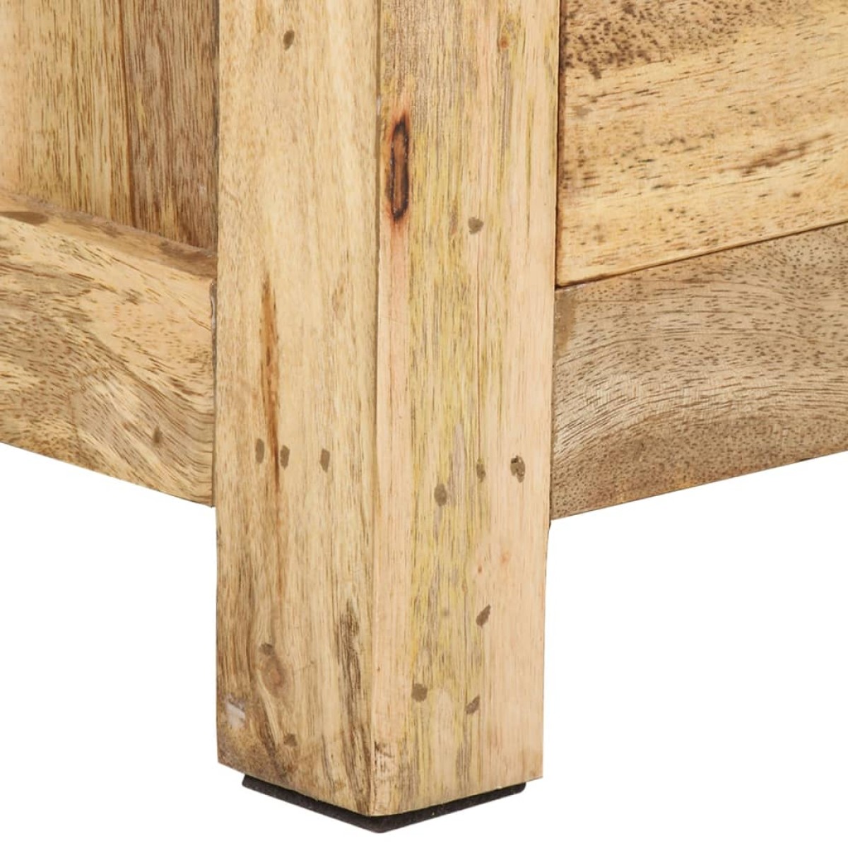 vidaXL Κομοδίνο 45 x 35 x 60 εκ. από Μασίφ Ξύλο Μάνγκο