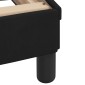 vidaXL Κρεβάτι με Στρώμα Hanko Μαύρο 90x200 εκ. Βελούδινο