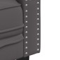 vidaXL Σετ Καναπέδων Chesterfield 3 Τεμαχίων από Γκρι Συνθετικό Δέρμα