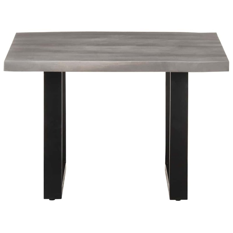 vidaXL Τραπεζάκι Σαλονιού Live Edge 60x60x40 εκ. Μασίφ Ξύλο Ακακίας