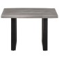 vidaXL Τραπεζάκι Σαλονιού Live Edge 60x60x40 εκ. Μασίφ Ξύλο Ακακίας