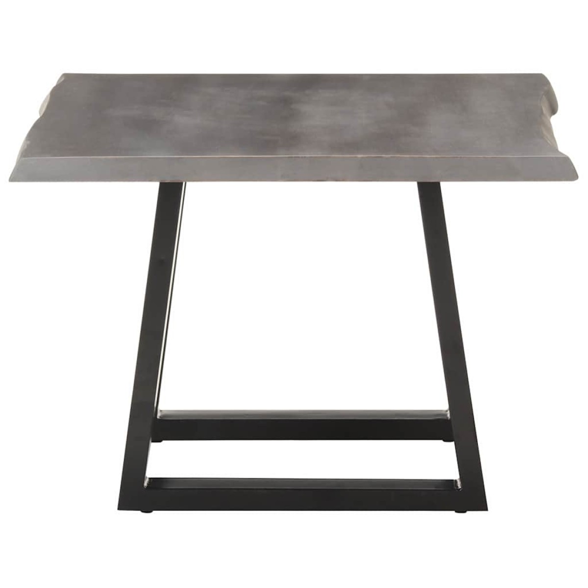 vidaXL Τραπεζάκι Σαλονιού Live Edge 60x60x40 εκ. Μασίφ Ξύλο Ακακίας