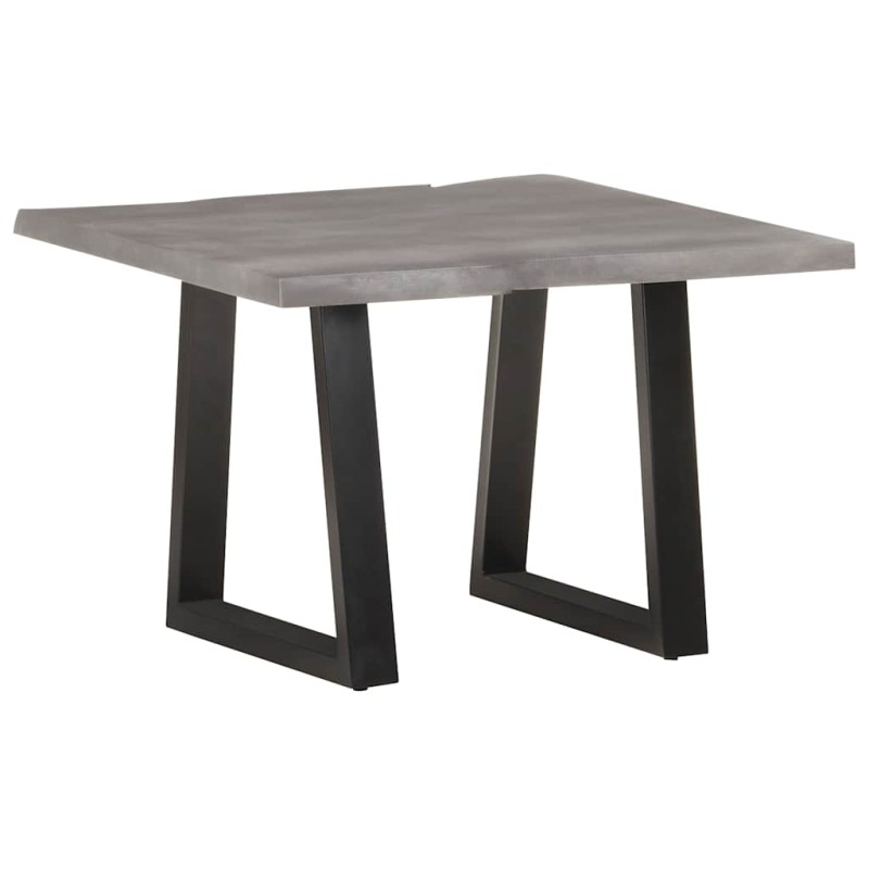 vidaXL Τραπεζάκι Σαλονιού Live Edge 60x60x40 εκ. Μασίφ Ξύλο Ακακίας