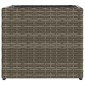 vidaXL Ζαρντινιέρες Κήπου 2 τεμ. Γκρι 36x30x32 εκ. από Συνθετικό Ρατάν