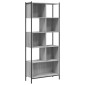 vidaXL Βιβλιοθήκη Γκρι Sonoma 72 x 28 x 172 εκ. από Επεξεργασμένο Ξύλο