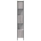 vidaXL Βιβλιοθήκη Γκρι Sonoma 72 x 28 x 172 εκ. από Επεξεργασμένο Ξύλο