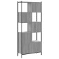 vidaXL Βιβλιοθήκη Γκρι Sonoma 72 x 28 x 172 εκ. από Επεξεργασμένο Ξύλο