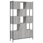 vidaXL Βιβλιοθήκη Γκρι Sonoma 102 x 28 x 172εκ. από Επεξεργασμένο Ξύλο