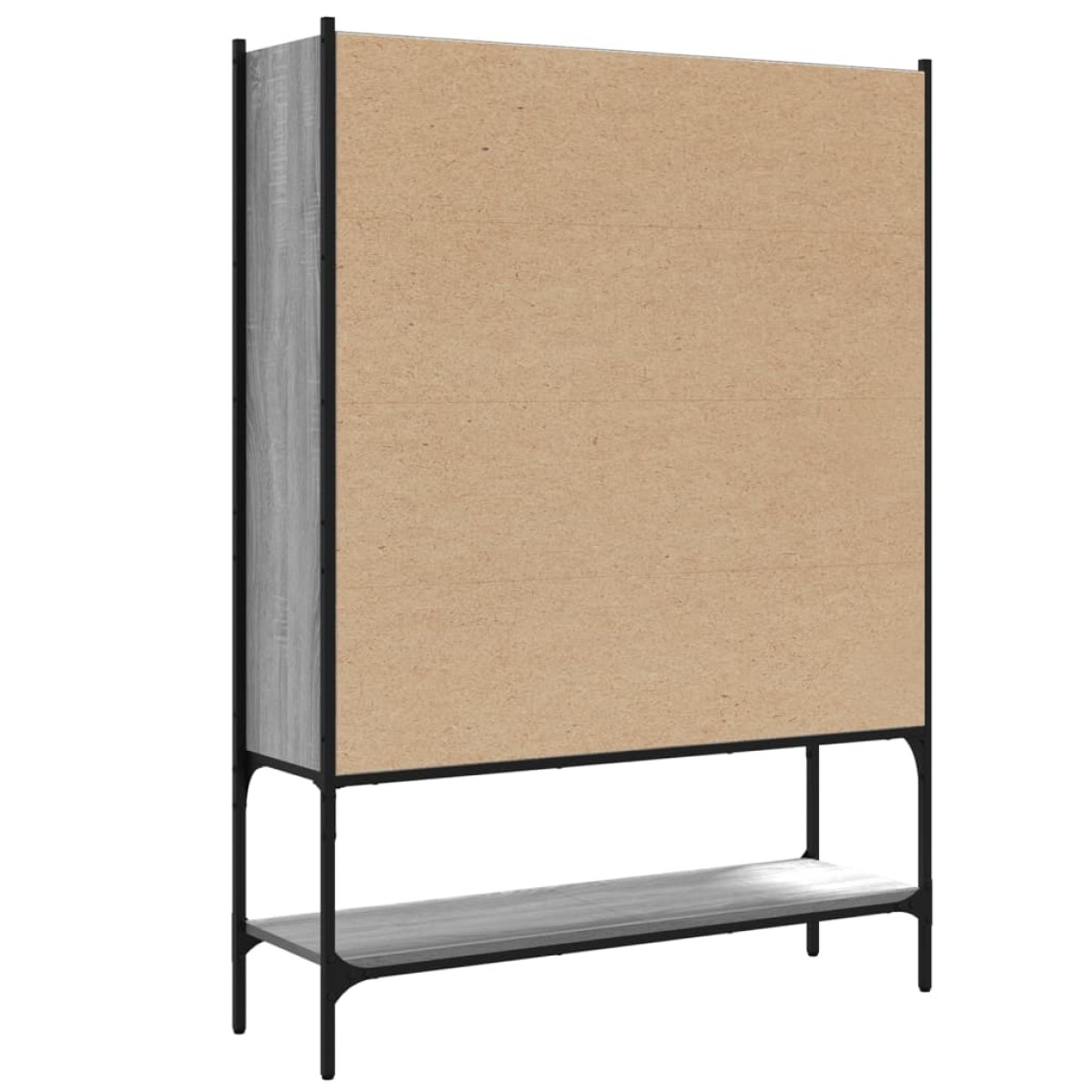 vidaXL Βιβλιοθήκη Γκρι Sonoma 102x30x141,5 εκ. από Επεξεργασμένο Ξύλο