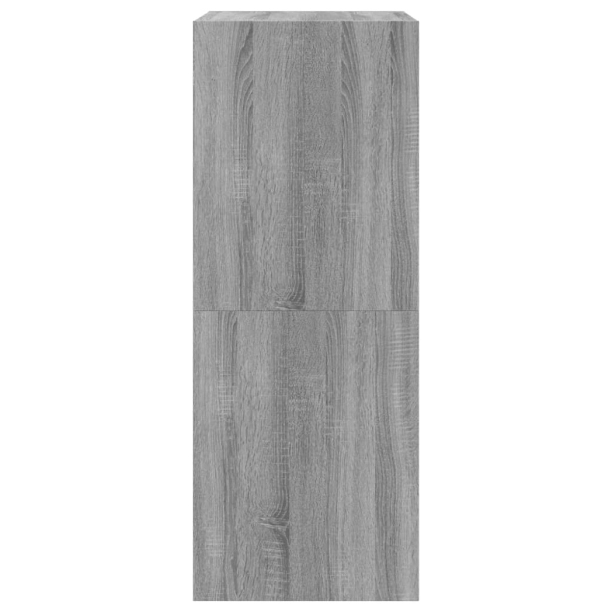 vidaXL Παπουτσοθήκη με 2 Ανακλ. Συρτάρια Γκρι Sonoma 60x42x108 εκ.