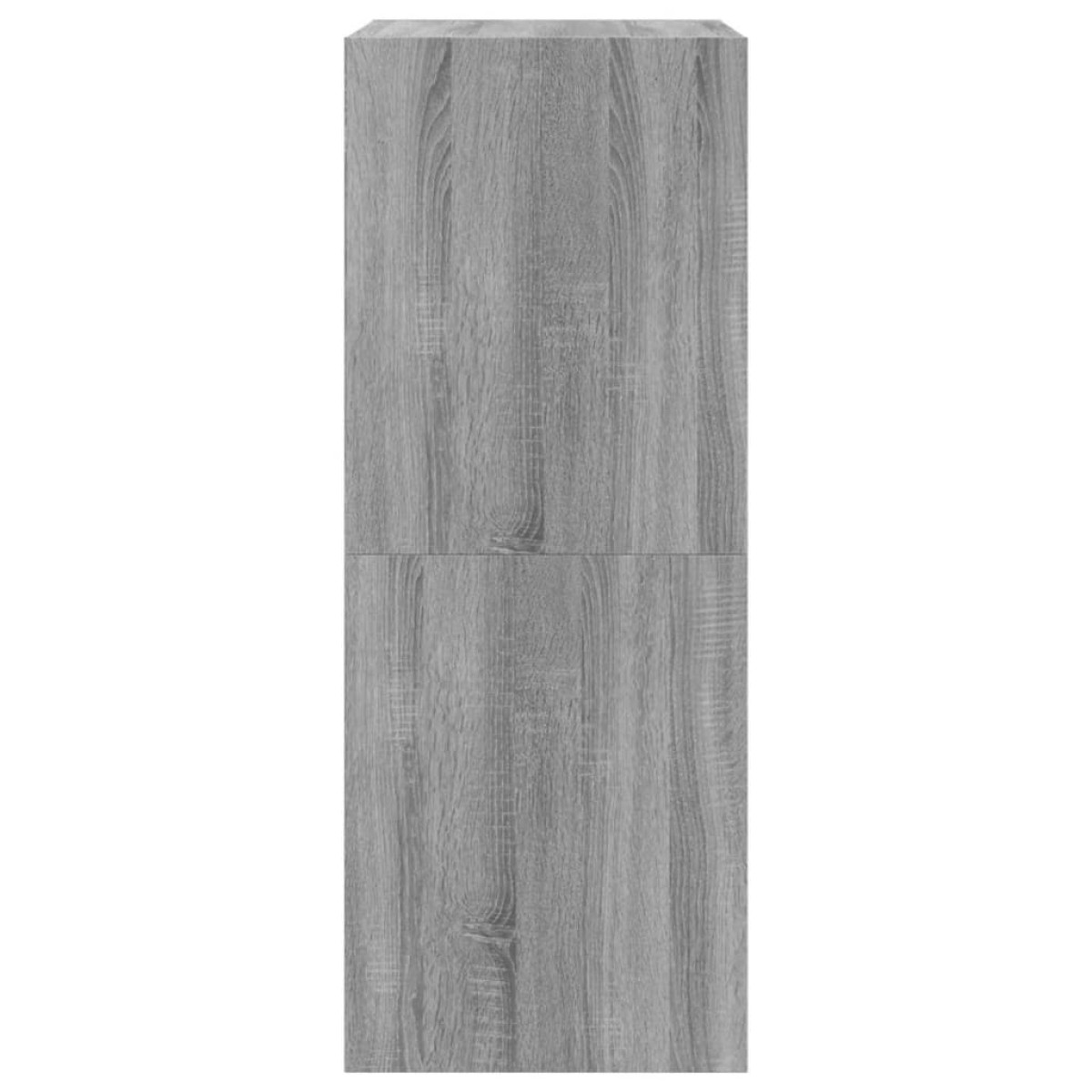 vidaXL Παπουτσοθήκη με 2 Ανακλ. Συρτάρια Γκρι Sonoma 80x42x108 εκ.
