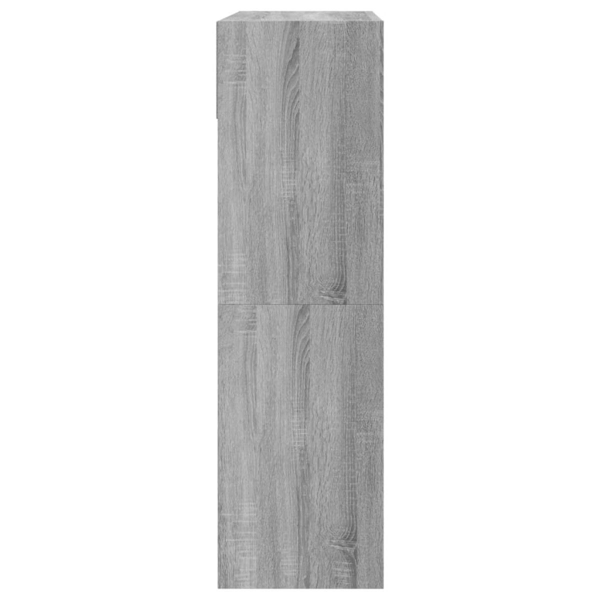 vidaXL Παπουτσοθήκη με 2 Ανακλ. Συρτάρια Γκρι Sonoma 80x34x116 εκ.
