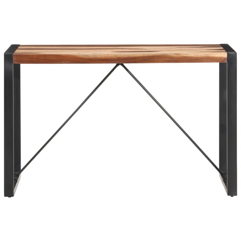 vidaXL Τραπεζαρία 120x60x75 εκ. από Μασίφ Ξύλο