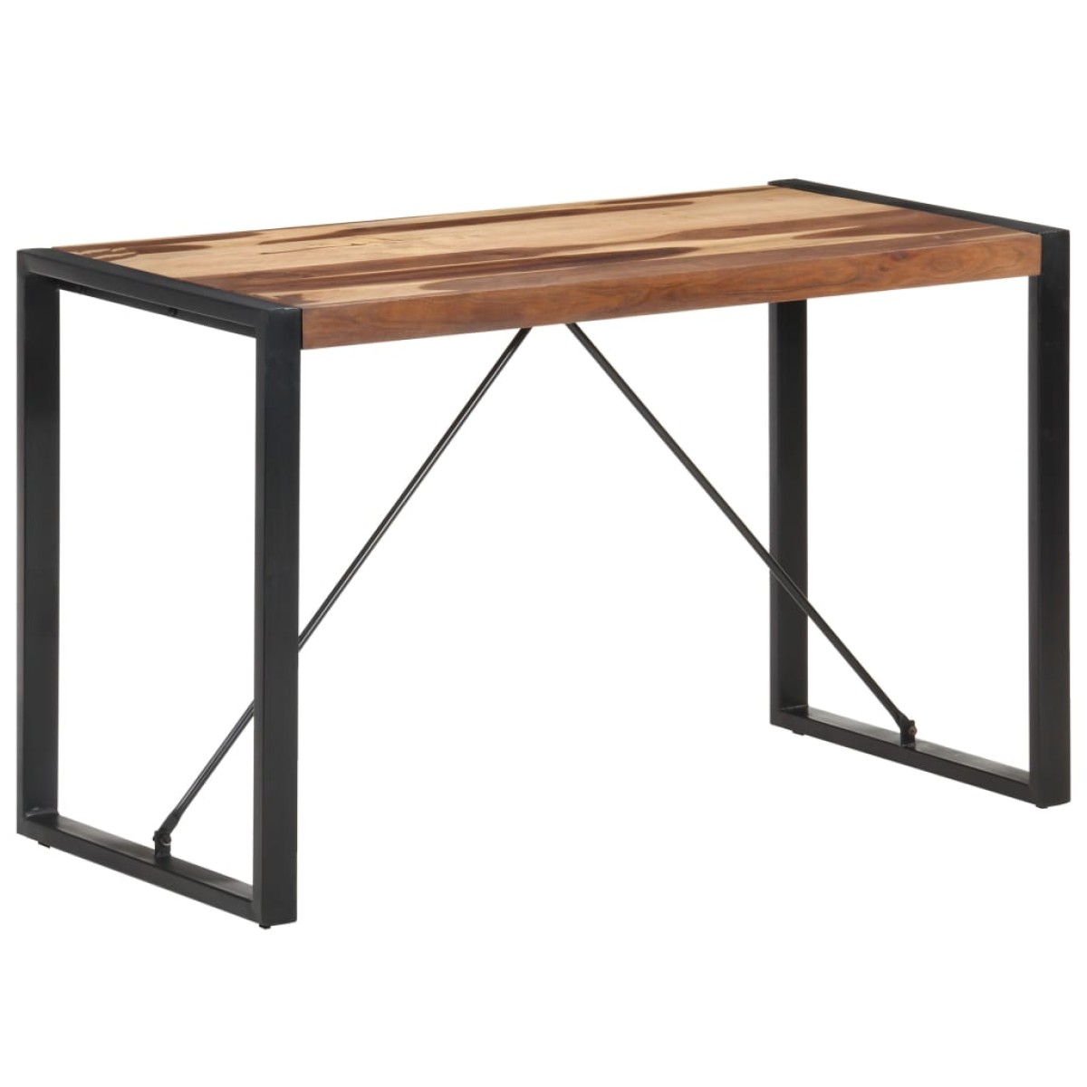 vidaXL Τραπεζαρία 120 x 60 x 75 εκ. Μασίφ Ξύλο με Φινίρισμα Sheesham