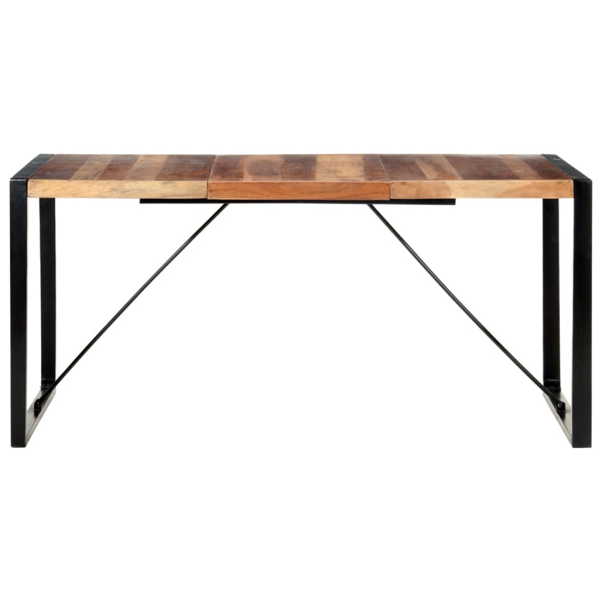 vidaXL Τραπεζαρία 160 x 80 x 75 εκ. Μασίφ Ξύλο με Φινίρισμα Sheesham