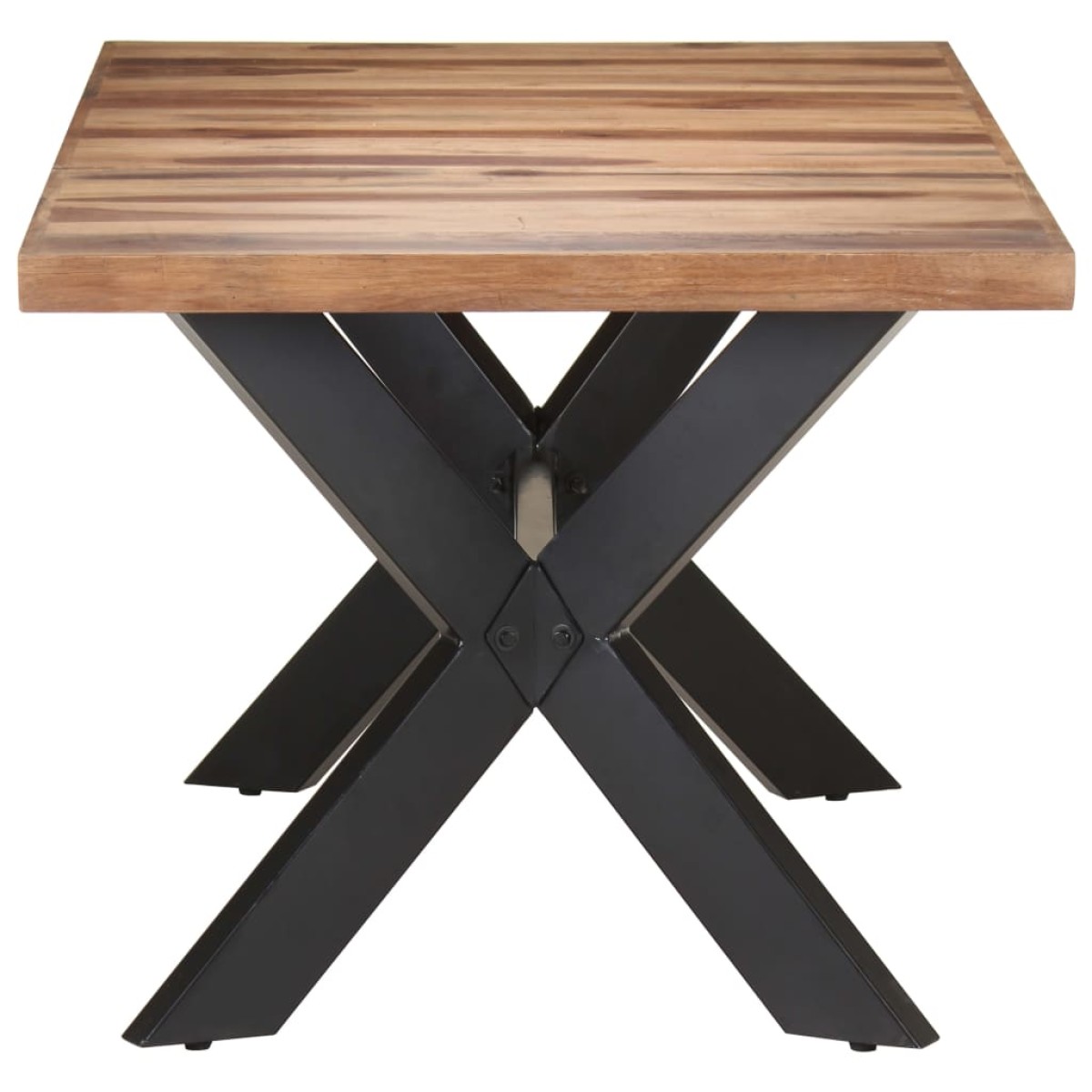 vidaXL Τραπεζαρία 180 x 90 x 75 εκ. Μασίφ Ξύλο & Μελί Φινίρισμα