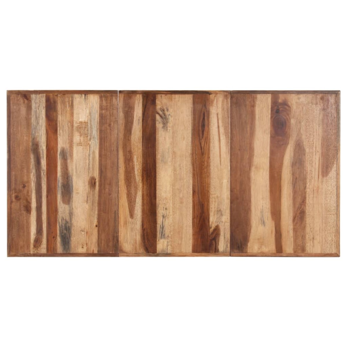vidaXL Τραπεζαρία 180 x 90 x 75 εκ. Μασίφ Ξύλο & Μελί Φινίρισμα