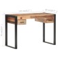 vidaXL Γραφείο 110 x 50 x 76 εκ. Μασίφ Ξύλο και Φινίρισμα Sheesham