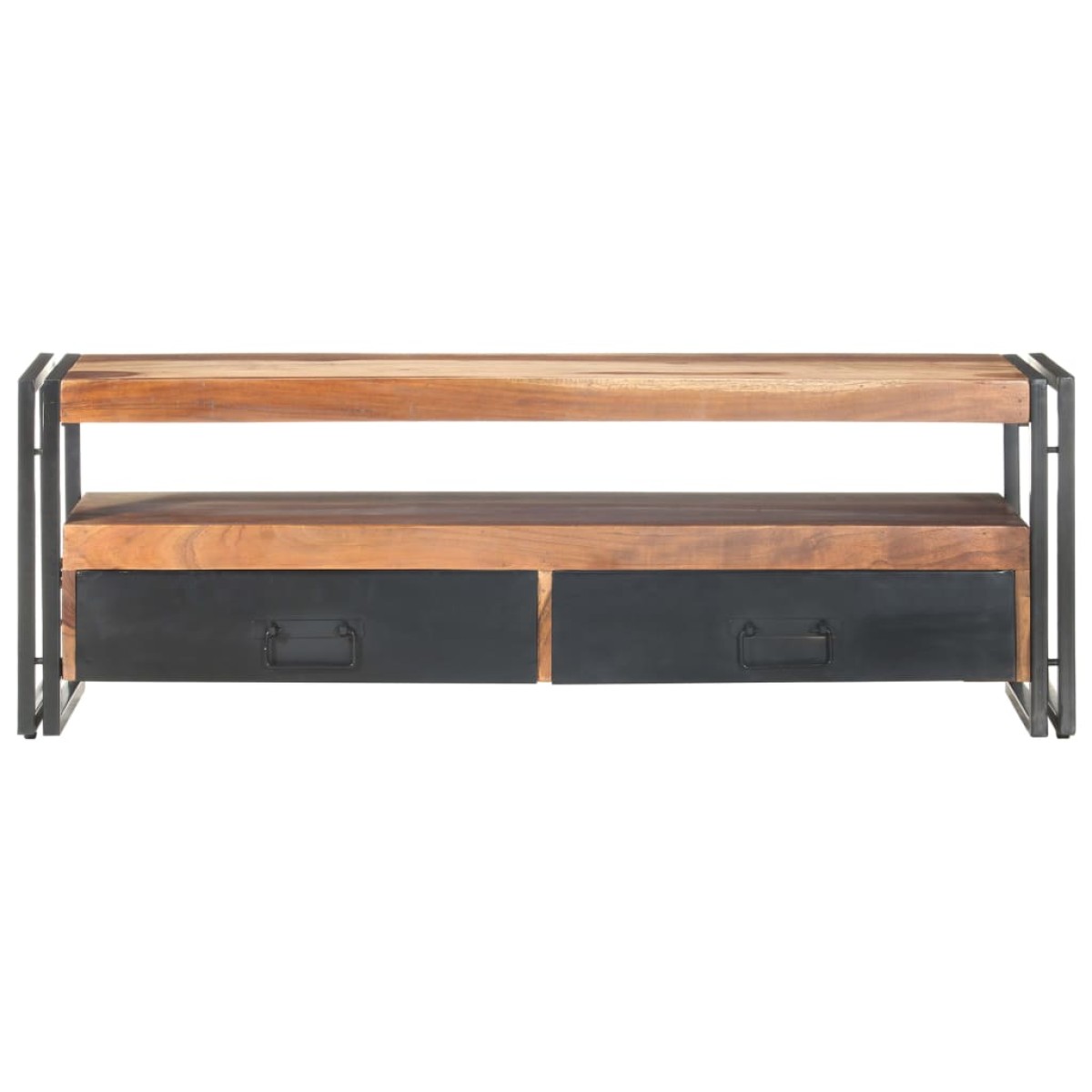vidaXL Έπιπλο Τηλεόρασης 120x30x40 εκ Μασίφ Ξύλο με Φινίρισμα Sheesham