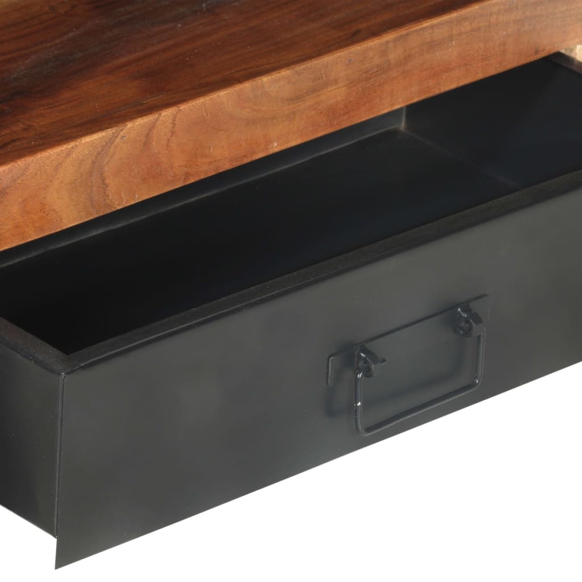 vidaXL Έπιπλο Τηλεόρασης 120x30x40 εκ Μασίφ Ξύλο με Φινίρισμα Sheesham