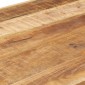 vidaXL Τραπεζαρία 140 x 70 x 75 εκ. από Μασίφ Ακατέργαστο Ξύλο Μάνγκο