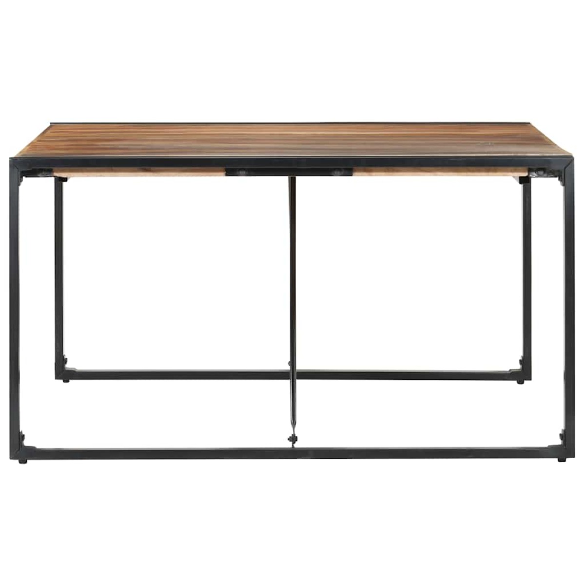 vidaXL Τραπεζαρία 140 x 140 x 75 εκ. Μασίφ Ξύλο και Φινίρισμα Sheesham