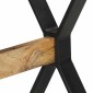 vidaXL Τραπεζαρία 120 x 60 x 76 εκ. από Ακατέργαστο Ξύλο Μάνγκο
