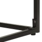 vidaXL Τραπέζι Κονσόλα Μαύρο 110x35x76 εκ. Μασίφ Ξύλο Ακακίας & Μάνγκο