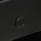 vidaXL Ντουλάπι Μαύρο 60 x 30 x 120 εκ από Μασίφ Ξύλο Ακακίας & Μάνγκο
