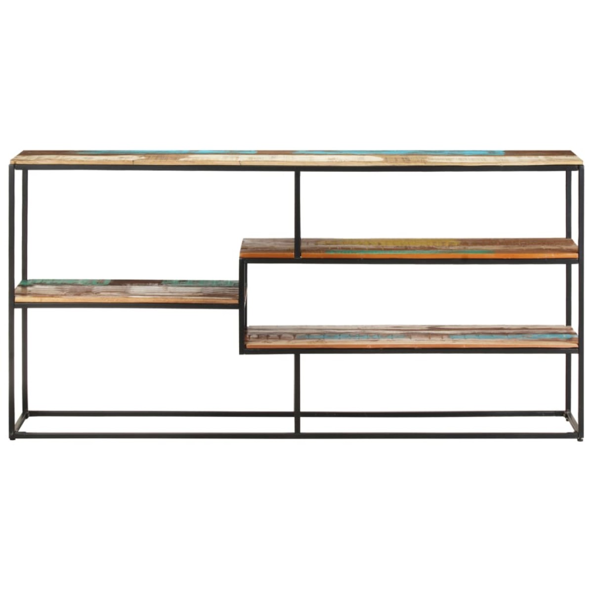 vidaXL Ραφιέρα 150 x 30 x 75 εκ. από Μασίφ Ανακυκλωμένο Ξύλο